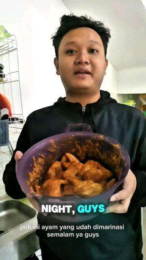 Lanjutan Video Part 2 | Resep Ayam Goreng Viral + Cooking Cinematic✨️ | Masakan rumahan #RCTIPlus #HOTrctiplus #shortplus #cooking #masak #f