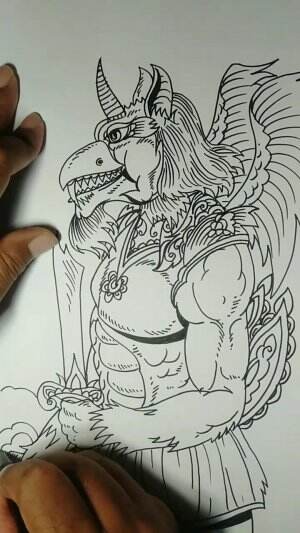 Yuk Belajar Menggambar Monster Gladiator Guys 