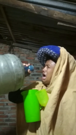 ActingChallenge MuhammadAim Mas Al  Batal Puasa dihari Pertama Puasa