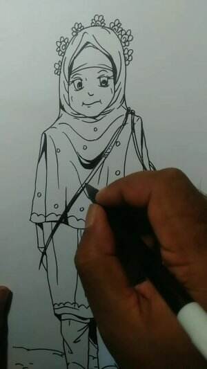 Yuk Belajar Menggambar ABG Bepergian Guys 😁