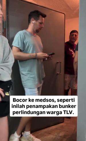 Beginilah penampakan dan kondisi bunker Israel.