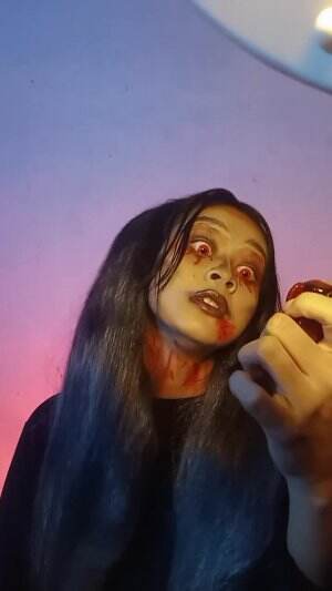 SALAH BESAR PERJANJIAN DENGAN SETAN  MAKEUP KARAKTER 😈  Bantu vote & like🙏☺️