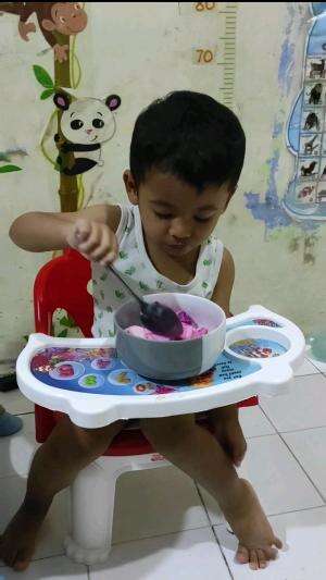 makan salad dulu 💙#RCTIPlus #HOTrctiplus 