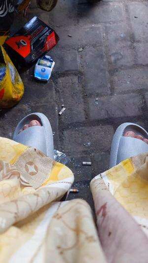 Selesai juga nambal ban motor #bengkel