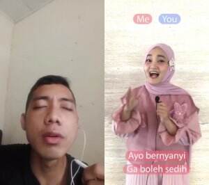 duet sama Fatin nih...semoga team penilai bisa mengerti hasil tempo yg ga pas tp saat rekam sudah sesuai..wish me luck