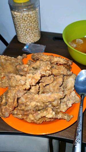 JAM 12 MALAM BUAT KULIT AYAM CRISPY REQUESTNYA NYONYA PAKAI RESEP SIMPEL TAPI RENYAH MNTAP BIKIN NAGIH‼️.#shortplus #RCTIPlus #masak #resepr