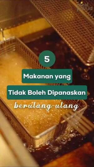 Kalau kalian sering manasin makanan sampe berapa kali nih?👧🏻