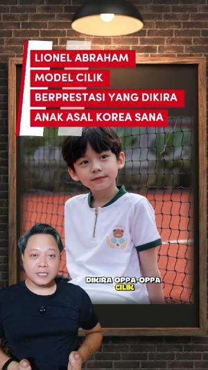 Dikira Anak asal Korea, Lionel Abraham Gunawan ternyata asal Indonesia #lionelabraham #modelcilik 