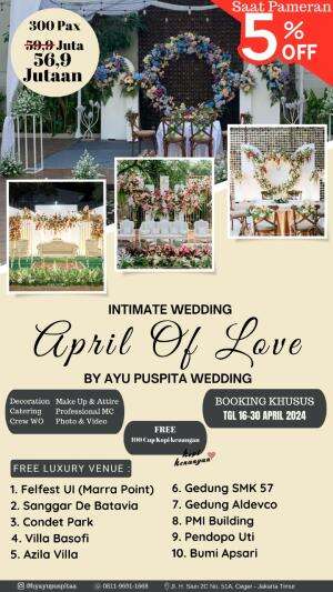 Wedding Service: Wedding Organizer and Planner by Ayu Puspita X Iqbal Musalim Diplomat Success (Intimate Wedding 59,9 Juta 300 Pax) Flamingo