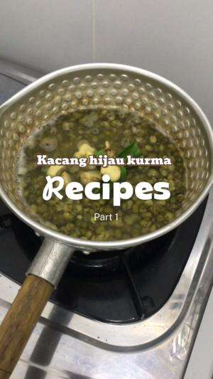 Kacang hijau kurma #masak #kontencreator