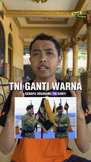 Ternyata ini Alasan TNI Ganti Warna Seragam Loreng menjadi Sage Green #edukasi  #berita  #News #Infotaiment 