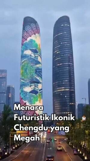 Menara futuristik 