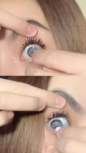 Warna softlens shadow bener bener jadi favorite buat aku !! #softlensshadow #rekomendasisoftlens #beauty #chikaaprlaa