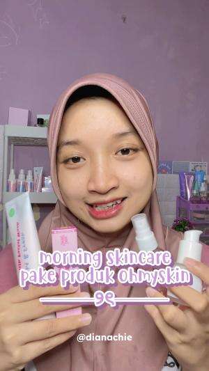 morning skincare 💜 #dianachie