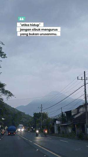 Etika hidup, jangan sibuk mengurus apa yang bukan menjadi urusan mu #jedamergawe #sukses #gigih #semangat #kerja #quoteoftheday  #RCTIPlus  