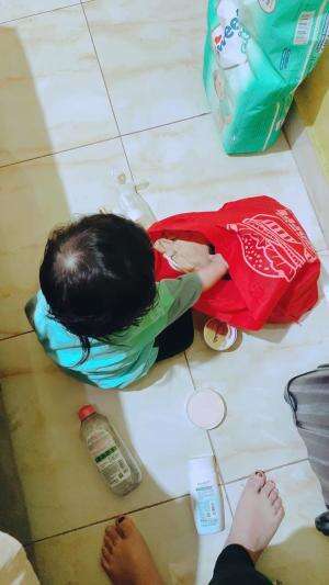 Mustofa bongkar tas umma??? #MasyaALLAH#Mustofaalhabsyi #BabyArab#contencreator#Allahummabarik 
