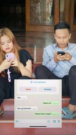 Pakai ketahuan segala