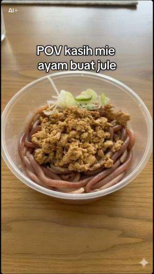 POV kasih mie ayam buat jule