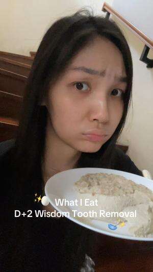 Masih makan makanan lunak ya…