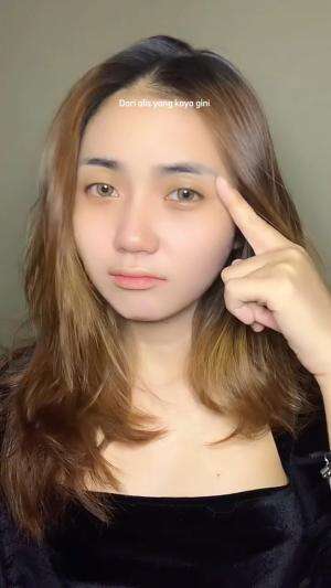 Jadi cakep pollll💕 #eyebrow #focallure #beauty #makeup #chikaaprlaa #21102025