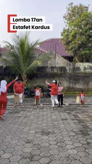 Lomba 17an Estafet Kardus  #Lomba17an #Ide buat 17an nih 