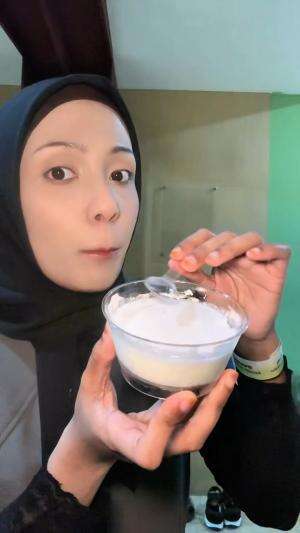 pudding kembang desa buat dijual untuk takjilan 