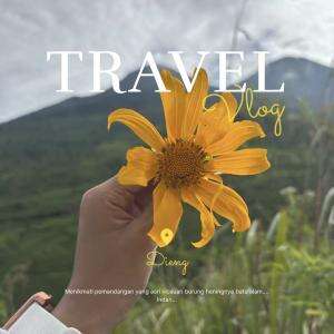 My Trip My Beautiful Flowers #Bener bener Dieng gabisa diem nih!😂😍 liat gunung Sindoro makin deket dari spot ini! 📍View Gn. Sindoro #Wisata 