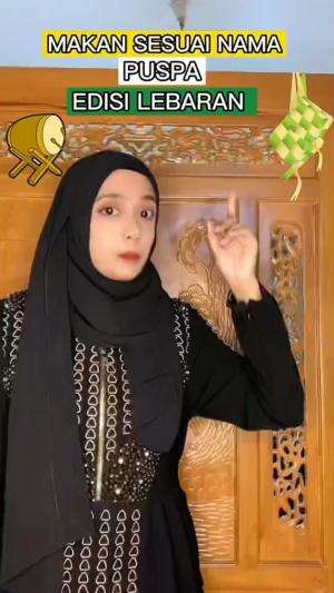 mukbang sesuai nama puspa edisi lebaran