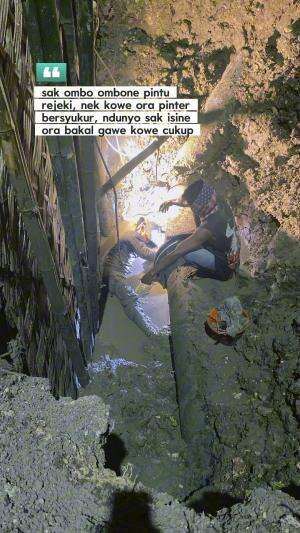 Sak ombo ombone pintu rezeki, yen awakmu ora pinter bersyukur ora bakalan ngeroso cukup #quotes  #motivasi #semangat #gigih #sukses #kerja #