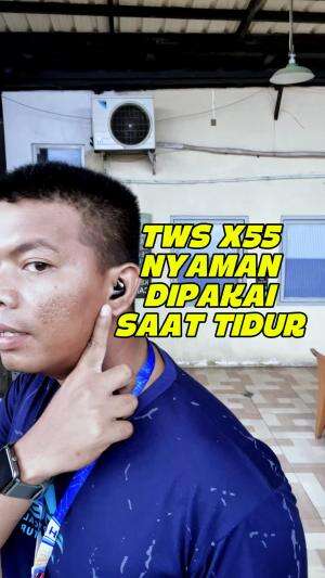 TWS X55 sleep call sangat nyaman di telinga karena designnya ukuran mini.


#twsx55 #twsbluetooth #twsmurah #twssleepcall #twsmini 