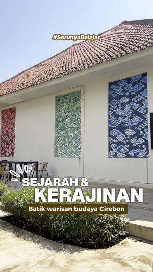 Sejarah batik cirebon nih wong ! Ternyata setiap helai kainnya tuh bukan cuma indah , tapi lebih dari istimewa  #asalkotacirebon #batiknusan