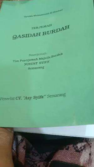 Burdah pengajian umum selasa kliwon 2025