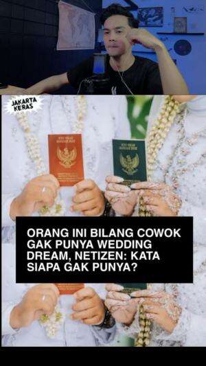 weeding dream cowok #RCTIPlus  #lucu 