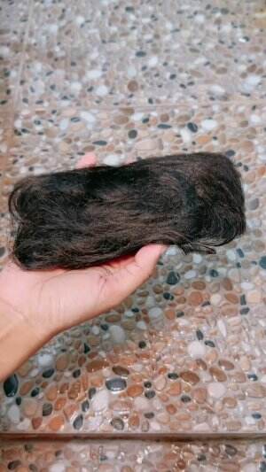keramas rambut yang udah bukan rambut ku lagi