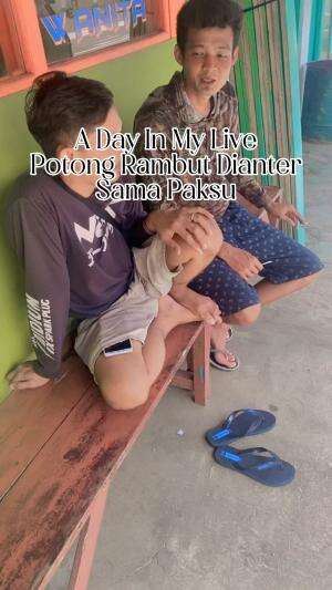 A day in my live potong rambut