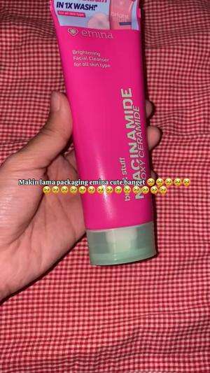Emina ngeluarin face wash baru  #FaceWashEmina  #ToneUpEmina  #emina 