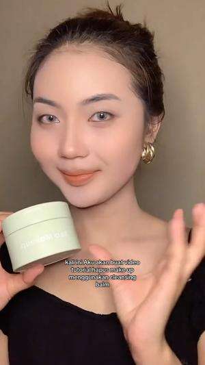 Hapus makeup lagiii #cleansingbalm #beauty #chikaaprlaa #01102025