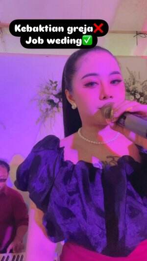 Seneng bisa nyanyi Rohani di wedingan🥰🤗