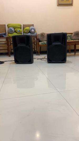 Cek sound di rumah bahagia bulan romadhon😀😀👍🏻