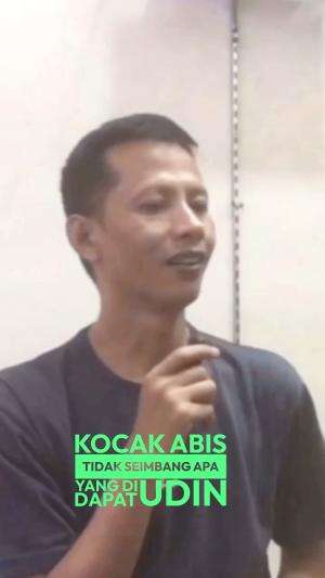 kocak abis tidak seimbang apa yang di dapat udin   #videohumor  #ketawa  #lawak  #lucu  #gokil  #kocak  #ngakak  #lucubanget 