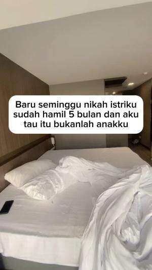 baru seminggu nikah istriku hamil 5 bulan #viral 