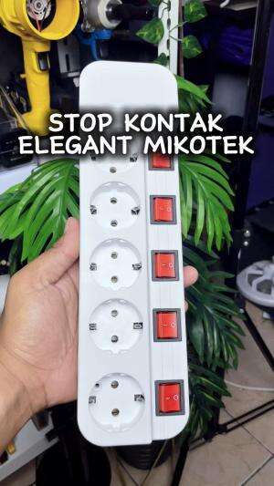 Stop kontak elegant terbaru dari mikotek,  bahan nya sudah premium dan sudah ada tombol powernya setiap lubang. 

#stopkontaklistrik #coloka