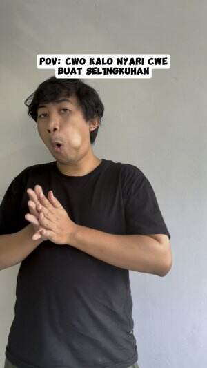 pasti nyarinya yang dibawah standar 