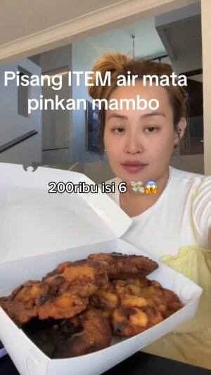 cobain pisang item pinkan mambo harga 200 ribu 😱‼️