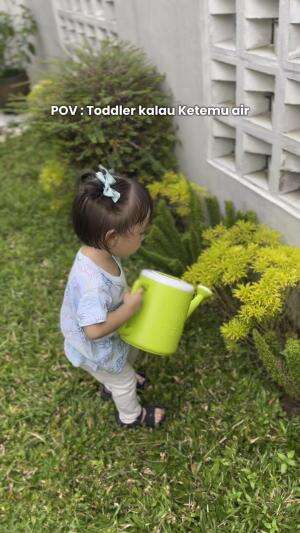 Pantang udah sebelum basah 🫣  #bayilucu #bayigemas  #babycare