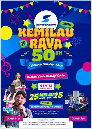 RAMAIKAN!! 25 MEI 2025 lokadi di SAC