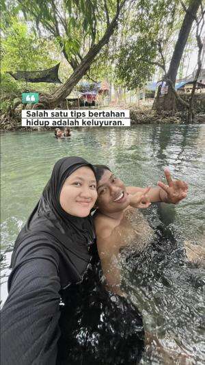 Salah satu tips bertahan hidup adalah keluyuran hehehe #quotes #motivasi #semangat #gigih #sukses #jedamergawe  #fypfoto