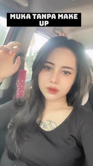 Muka tanpa make up.... tapi boong... hihihi