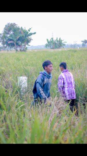 Moto dipersawahan #Photography 