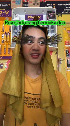 Jadi orang bermuka 2 #komedi